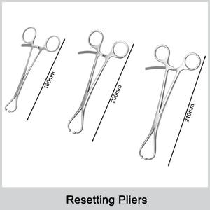 Pinzas Ortopédicas Veterinarias de Reducción con Cabezas Esféricas de Acero Inoxidable, Instrumento Quirúrgico Manual Reutilizable para Uso Clínico - Product Image 6