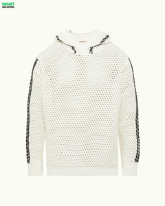 Custom Summer Y2K Air Mesh Zipper Hoodie 3D Breathable Casual Sport Streetwear Jacket Lightweight <b>Fishnet</b> High Quality Men's - Product Image 2