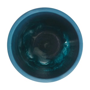 Handmade Hot Selling Resin Daily Use <b>vase</b> Clear Design Handcrafted Blue <b>Tall</b> Planter for Indoor <b>Decor</b> usage - Product Image 5