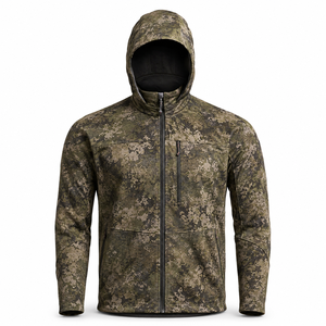 Veste de camouflage pour la chasse, veste chauffante personnalisée avec logo, vêtements chauds, veste en polyester à imprimé camouflage pour l'extérieur, OEM - Product Image 1