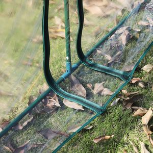 Kit de serre tunnel en PVC et métal de 11,5 L x 3,25 W x 2,5 H pour jardins - Product Image 2
