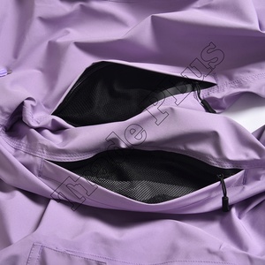 Pantalones de Nieve de Invierno Color Lavanda Personalizados con Múltiples Bolsillos, Ventilación Transpirable, Cintura Ajustable y Puños Elásticos Seguros - Product Image 5