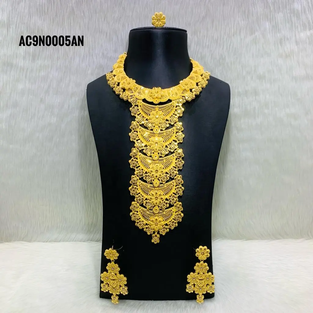 all woman design fashion jewellery long Necklace set Buy Long Jewellery online in India new style