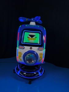 Machine à chevaucher pour enfants thème Chopper moderne, en métal, acrylique et plastique, durable, en anglais, pour les enfants de plus de 3 ans - Product Image 5