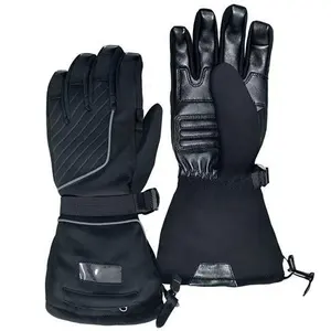 Прямая Заводская оптовая цена индивидуальный дизайн высокое качество лыжные кожаные перчатки теплые лыжные перчатки мужские/женские перчатки