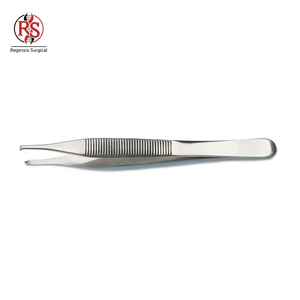 Adson Pinces à pansements manuelles en acier inoxydable de qualité supérieure, instruments chirurgicaux de classe II - Product Image 2