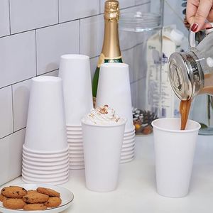 Confezione da 210 Bicchieri di Carta Usa e Getta da 16 oz per Bevande Calde/Fredde, per Uso Domestico o in Ufficio - Product Image 1