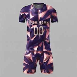 Conjunto de Uniforme de Fútbol Personalizado para Hombre, Uniforme de Equipo Juvenil, Equipación de Fútbol Transpirable con Nombre y Número Sublimados - Product Image 1