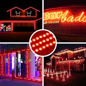 Modulo Luminoso SMD 5050 Super Luminoso IP65 Impermeabile, Striscia LED per Insegne, DC 12V, Bianco Freddo, Certificato RoHS - Product Image 6