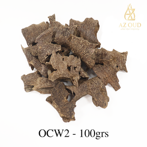 AZ OUD - Virutas de Madera de Agar Natural, 100 g, Piezas Aromáticas para Incienso y Aromaterapia - Product Image 1
