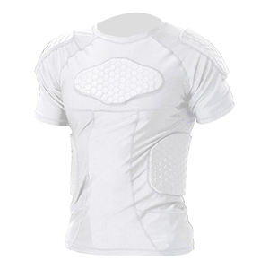 Camiseta Deportiva Acolchada para Hombre, Camiseta de Gimnasio con Acolchado Ultraconfortable - Product Image 1