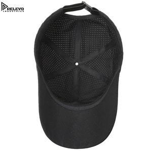 Casquettes de baseball en sergé 100 % coton en gros – Casquette de sport personnalisable pour homme avec logo, protection solaire extérieure, casquette tendance pour homme - Product Image 4