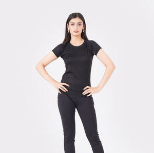 Chemises de compression pour femmes de haute qualité, écologiques, coupe ajustée, respirantes, séchage rapide, anti-boulochage, shorts - Product Image 6