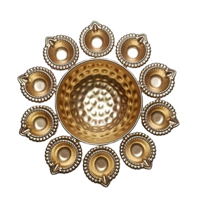 ชาม urli ตกแต่งรูปทรงกลมสำหรับงานฝีมืออินเดียดีไซน์ทันสมัยและเป็นเอกลักษณ์ของ urli ราคาถูก - Product Image 1