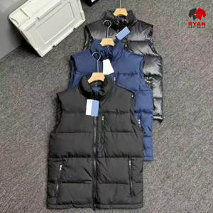 Gilet matelassé imperméable et respirant personnalisé Ryan Pro Gear pour hommes, fermeture éclair avec logo personnalisé, conception ODM - Product Image 6