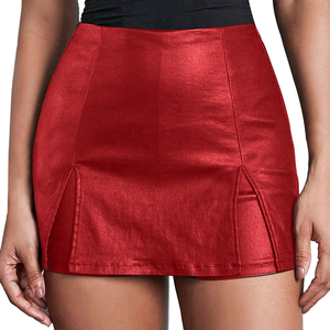 Jupes en cuir pour femmes, collection hiver, jupes en cuir tendance pour femmes, meilleure qualité, jupes en cuir pour femmes 2026 - Product Image 6