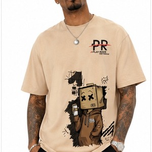 T-shirt à col rond pour homme en coton 100% de qualité supérieure - T-shirt décontracté à manches courtes, doux et respirant, confortable au quotidien pour le travail, la salle de sport, les voyages - Product Image 6