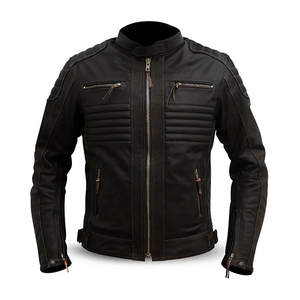 Veste de sport en cuir Cordura sur mesure pour homme, veste de motard classique élégante pour l'hiver, veste de course de motocross décontractée respirante - Product Image 6