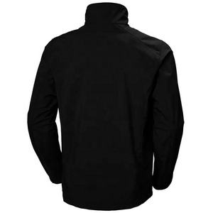 Concevez votre propre veste softshell décontractée pour homme, respirante, coupe-vent, en nylon, avec fermeture éclair sur le devant, séchage rapide, couleurs contrastées, prix bas - Product Image 4