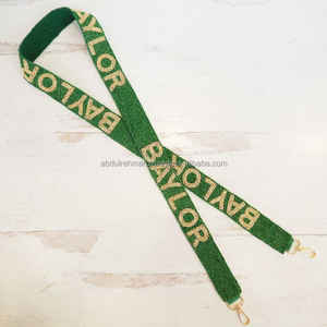 Chic Fashionable Seed Beaded Purse Strap Embroidery Customizable Size <b>Belts</b> and Bag <b>Hanger</b> Accessory for Bridal Dresses - Product Image 1