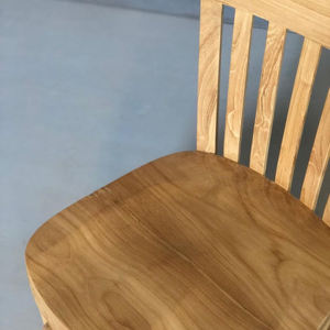Ensemble de table et de chaises de salle à manger en teck moderne, durable et écologique pour hôtels, cafés, salons - Product Image 5