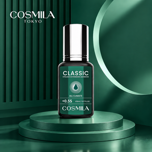 กาวต่อขนตา COSMILA รุ่นคลาสสิค แห้งภายใน 0.5 วินาที ติดทนนาน 8 สัปดาห์ ใช้ได้ในทุกสภาพความชื้น ติดทนนาน กันน้ำ ปริมาณ 5 มล. - Product Image 1