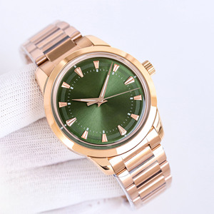 Classical High-end Aesthetic Luxury Gold <b>Case</b>, Stainless Steel Strap, Business Commuting Sports Automatic Mechanical Men's <b>Watch</b> - Product Image 2