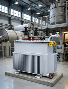 Transformador de Distribución de 500 kVA, 22kV, 400V, 50Hz, con Bobinado de Cobre, Refrigeración ONAN y Cambiador de Tomas en Seco para la Industria - Product Image 3