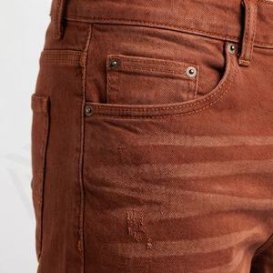 กางเกงยีนส์ขาสั้นพรีเมียมสำหรับผู้ชาย ออกแบบใหม่สำหรับเล่นกีฬา ระบายอากาศได้ดี มีไซส์สำหรับผู้ใหญ่ ขายส่ง รับทำโลโก้ สีตามสั่ง สไตล์ลำลอง - Product Image 5