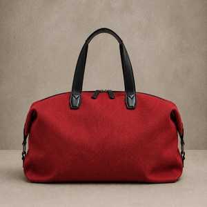 <b>Mens</b> Vintage Canvas Leather Duffel <b>Bag</b> Heavy Duty <b>Travel</b> Weekend Overnight <b>Bag</b> Large Custom Duffle <b>Bag</b> LCDB-0011F - Product Image 1