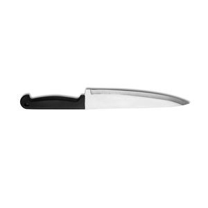 Cuchillo de Chef Profesional de Acero Inoxidable con Mango Negro, Cuchillo Afilado para Cortar y Rebanar Carne, Herramienta Resistente para Preparación de Alimentos en la Cocina - Product Image 2