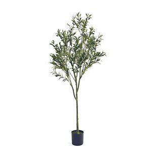 71-Inch Artificial Olive <b>Tree</b> for Home Bedroom or Living Room Durable and Elegant Artificial <b>Tree</b> Plants - Product Image 2
