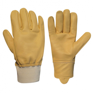 Guantes de Trabajo de Piel de Cabra de Alta Calidad, Diseño Moderno, Seguros y Fáciles de Poner, Suaves, para Conductor, Fabricación Profesional - Product Image 6