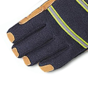 Gants de travail en cuir de vachette pour hommes, résistants aux coupures et aux chocs, anti-vibrations, pour le sauvetage - Product Image 3