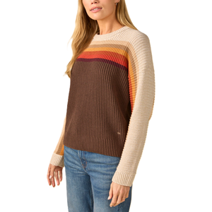 Suéter de Punto para Mujer, Cuello Redondo, 100% Algodón, Alta Calidad, Diseño a Rayas, Casual de Invierno, Disponible OEM, Antiencogimiento, Transpirable - Product Image 4