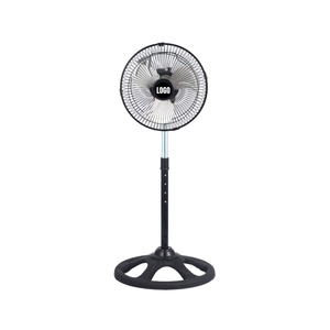 Ventilador de Pedestal Metálico Oscilante de Alta Velocidad de 10 Pulgadas, Estilo 2026, con Altura Ajustable para Refrigeración en el Hogar y la Oficina - Product Image 1