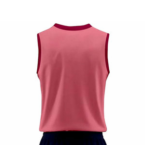 Custom Sublimated <b>Volleyball</b> Uniform <b>Set</b> Adult Sleeveless V-Neck Moisture Wicking Polyester Gradient Color Unisex Uniform Kit - Product Image 5