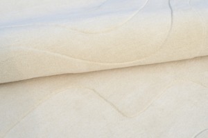 Tapis en laine de Nouvelle-Zélande 100% naturelle, tissé à la main, style nuage – Biologique |   Design Minimaliste Sculpté - Product Image 2