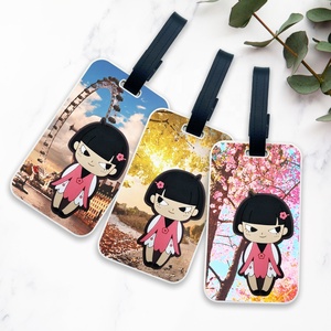 ป้ายโลหะสำหรับกระเป๋าเดินทางป้ายโลหะสำหรับเดินทางโลโก้ออกแบบได้ตามที่ต้องการ - Product Image 6