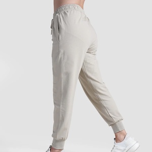 Pantalon de jogging coupe droite pour hommes, personnalisable, taille mi-haute, hiver, décontracté, sport, polaire, polyester/coton, respirant, vente en gros - Product Image 6