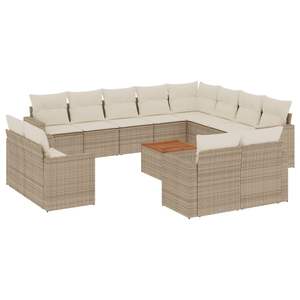 Set Divano da Giardino Beige - Product Image 2