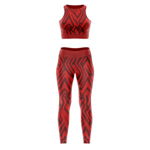 Ropa Deportiva al por Mayor, Sublimación, Ropa de Yoga, Conjunto de Sujetador Deportivo y Leggings para Mujer - Product Image 1
