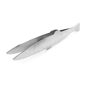 Pince à désosser en acier inoxydable doré haut de gamme en forme de poisson, directement de l'usine, pour cuisine et barbecue, vente en gros - Product Image 1