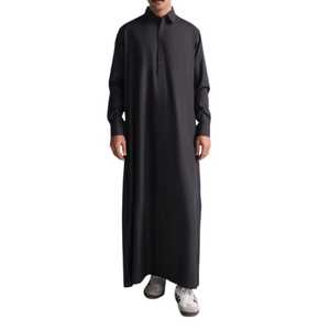 Traditional Muslim Jubba Robe <b>Thobe</b> Thawb for Arab <b>Men</b> Plus Size Embroidered High Quality Custom <b>Thobe</b> - Product Image 1