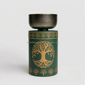 Wholesale Traditional Arabic <b>Oud</b> Bakhoor Burner Celtic Tree Metal Censer Charcoal Frankincense Holder Factory Direct - Product Image 1