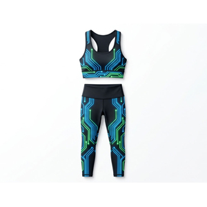 Conjunto de Yoga para Mujer de Alta Calidad, Transpirable, de 2 Piezas, con Logotipo Personalizado al por Mayor, Servicio OEM, Superventas, Hecho con el Mejor Material - Product Image 1