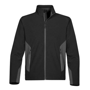 <b>High</b> <b>Visibility</b> Winter Fleece <b>Jacket</b> Zipper Front Hooded Windproof Workwear <b>Softshell</b> Outerwear Custom Uniform for Outdoor Use - Product Image 5