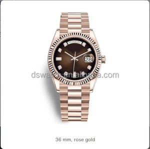 นาฬิกากลไกจักรกลสแตนเลสสตีลสไตล์นักประดาน้ำ20มม. คุณภาพสูงสำหรับผู้ชายนาฬิกาสปอร์ตสายเพชรแบบอัตโนมัติ - Product Image 3