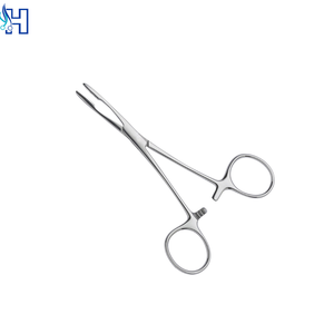 คีมหนีบหลอดเลือดแบบโค้ง ทำจากเหล็กกล้าไร้สนิมสำหรับผ่าตัด คุณภาพระดับมืออาชีพ ทนทาน ใช้งานได้ดี มีทุกสี - Product Image 4