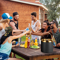 Refroidisseur à vin classique en acier inoxydable de qualité supérieure, fabriqué en Inde, capacité personnalisable pour bar à domicile, construction durable et fiable